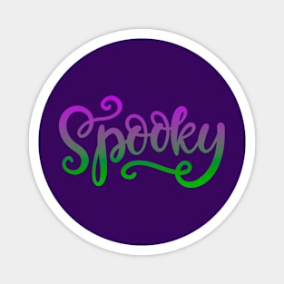 Spooky Halloween Magnet